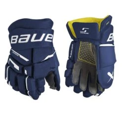 Bauer Supreme M3 Ishockeyhandsker Junior -Rexhockey Bauer m3 hockey gloves nv 1