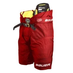Bauer Supreme MACH Ishockeybukser Junior -Rexhockey Bauer supreme mach pants junior red 1