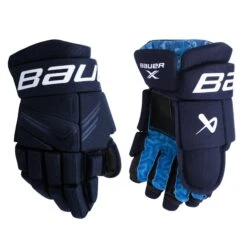 S24 Bauer X Ishockeyhandsker Intermediate 7 S24 Bauer X Ishockeyhandsker Intermediate -Rexhockey Bauer x gloves nvy int