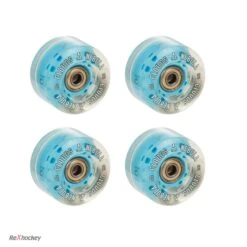 Clouds Nebula Rulleskøjtehjul Med LED Lys (82a) 4-Pack -Rexhockey Clouds nebula led wheels blue 1