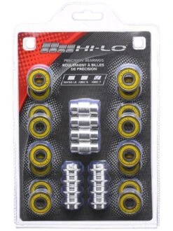 HI-LO 608 ABEC 7 Kuglelejer 16 Pack M. Spacers