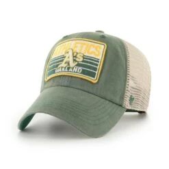 MLB Vintage Four Stroke '47 Clean Up Cap -Rexhockey Mlb 47 four stroke OAK