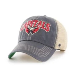 NHL Tuscaloosa Vintage 47' Clean Up Cap 9 NHL Tuscaloosa Vintage 47' Clean Up Cap -Rexhockey NHL brand47 vintage cap tuscaloosa capitals