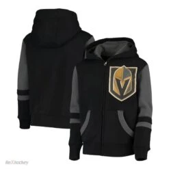 Outerstuff NHL Faceoff Full-Zip Fleece Hoodie Junior -Rexhockey NHL faceoff full zip hoodie VGK1639161566 5316 jpg
