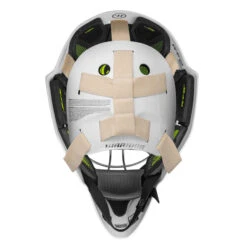 Warrior Ritual F2 E Målmandsmaske CE Cat Eye Senior -Rexhockey Warrior ritual f2 e ce cat eye goalie mask back plate 1