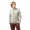 S23 Bauer FLC Half Zip Sweatshirt Grå Senior -Rexhockey bauer flc textured half zip grey