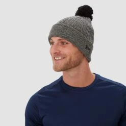 Bauer New Era Team Marl Knit Hue (Grå/sort) -Rexhockey bauer new era team marley gry action