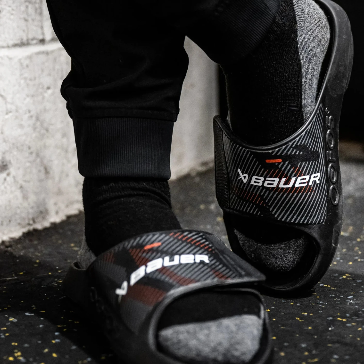 S23 Bauer OOFOS Sport Flex Slide Sandal 8 S23 Bauer OOFOS Sport Flex Slide Sandal - Billede 6