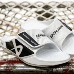 Bauer X Oofos Sport Slide -Rexhockey bauer oofos sport slide white feature
