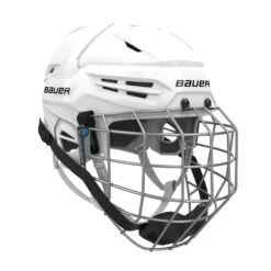 Bauer RE-AKT 55 Ishockeyhjelm M. Gitter -Rexhockey bauer re akt 55 combo wht