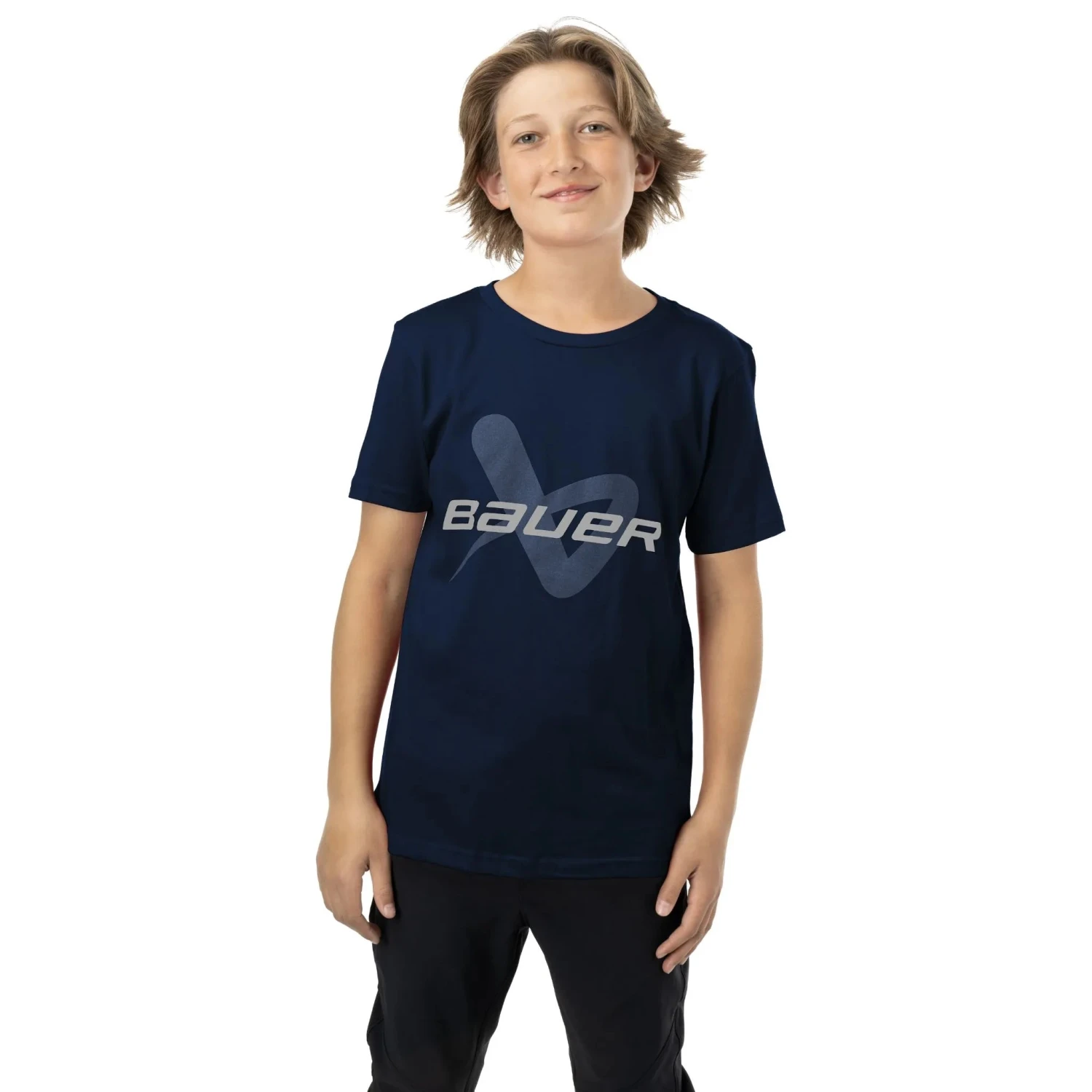 S24 Bauer Core SS Lockup T-shirt Junior 3 S24 Bauer Core SS Lockup T-shirt Junior