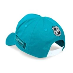 Outerstuff NHL Big Face Precurved Kasket Youth -Rexhockey big face precurved SJS back