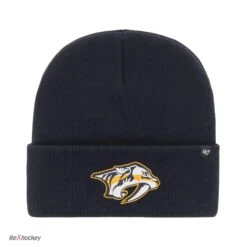 '47 NHL Haymaker Cuff Knit -Rexhockey brand47 nhl haymaker hat preds 1