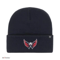 '47 NHL Haymaker Cuff Knit -Rexhockey brand47 nhl haymaker hat wsh 1