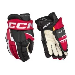 CCM Tacks XF Pro Ishockeyhandsker Senior -Rexhockey ccm tacks XF pro gloves sr bkrd