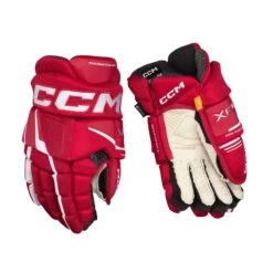 CCM Tacks XF Pro Ishockeyhandsker Senior -Rexhockey ccm tacks XF pro gloves sr rd