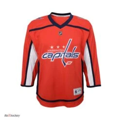 NHL Replica Ishockeytrøje Junior -Rexhockey nhl replica matchtroja capitals 1