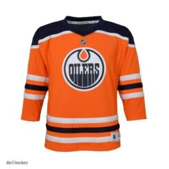 NHL Replica Ishockeytrøje Junior -Rexhockey nhl replica oilers jersey 1