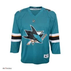 NHL Replica Ishockeytrøje Junior -Rexhockey nhl replica sharks jersey 1