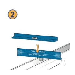 Prosharp Klinge Vinkelmåler -Rexhockey prosharp blade angle tester 2
